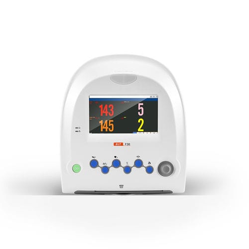 双FHR胎儿监护仪 - F30 - Guangdong Biolight Meditech - 胎心率（FHR） / 母体心电（MECG） / 带打印机