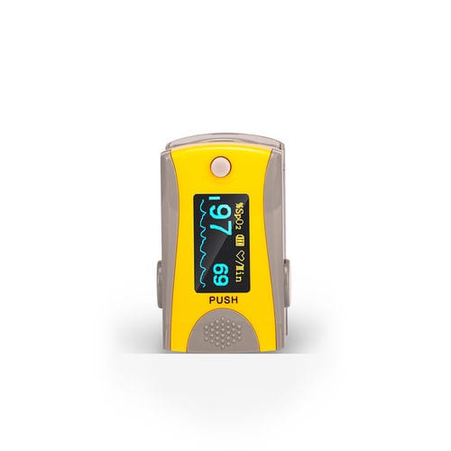 数字脉搏血氧仪 - M70 - Guangdong Biolight Meditech - 紧凑型 / OLED / 黄色