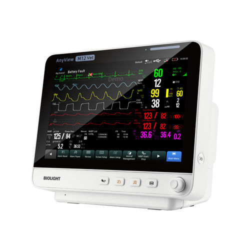 紧凑型多参数监护仪 - M12 Vet - Guangdong Biolight Meditech - 兽用 / 无线网络型