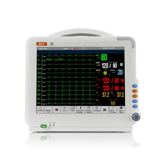 便携式多参数监护仪 - Q5 - Guangdong Biolight Meditech - 模块化 / ECG / RESP