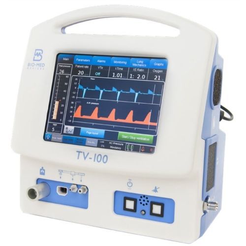 急救呼吸机 - TV-100 - Bio-Med Devices - 电子 / 新生儿 / 儿科