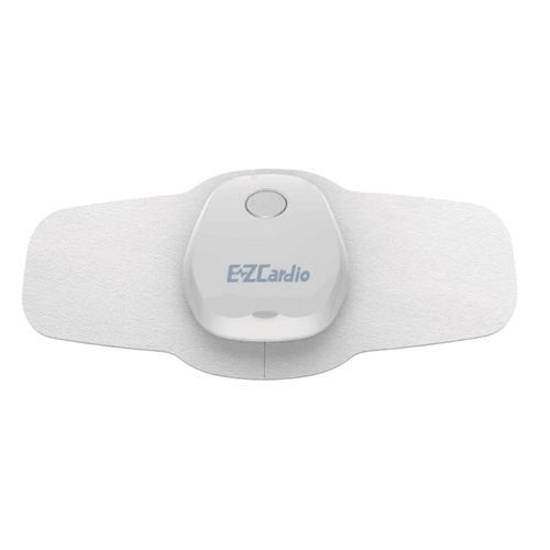 可穿戴设备病人监护仪 - EzCardio - CAREWELL - ECG / 居家护理 / 无线网络型