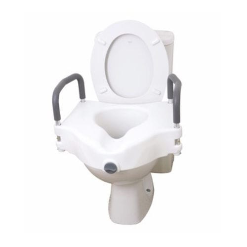 带扶手马桶增高器 - 12027RA  - Drive DeVilbiss Europe