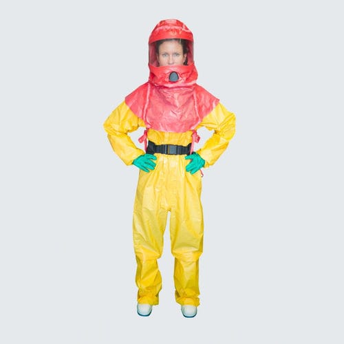 男女通用连体防护服 - EPP-10 - EGO Zlín - 防水 / 供气 / 黄色