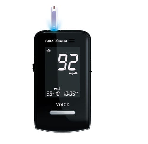 GDH-FAD血糖仪 - DM20 - ForaCare Suisse AG - 用于医院 / 血细胞比容 / 带有采血笔