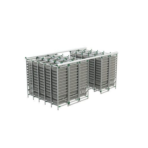 模块化搁板货架 - FlexShelf MHD - H+H SYSTEM GmbH - 移动式