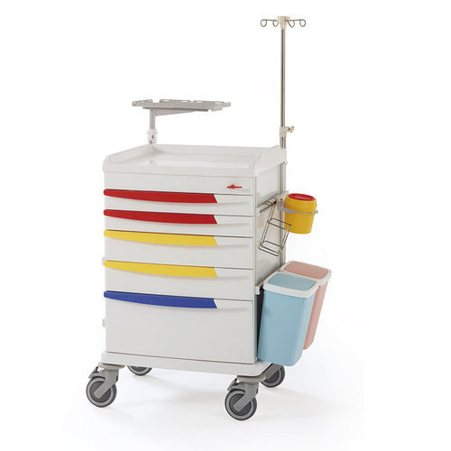 医用推车 - F-45 - Hebei Pukang Medical Instruments - 急救 / 通用 / 用于除颤器