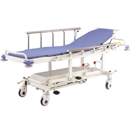 转运担架车 - E-2 - Hebei Pukang Medical Instruments - 液压 / 可调高度 / 椅背可调