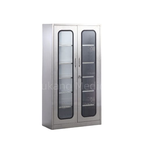 器械玻璃柜 - G-11 - Hebei Pukang Medical Instruments - 用于医院 / 搁板 / 带门