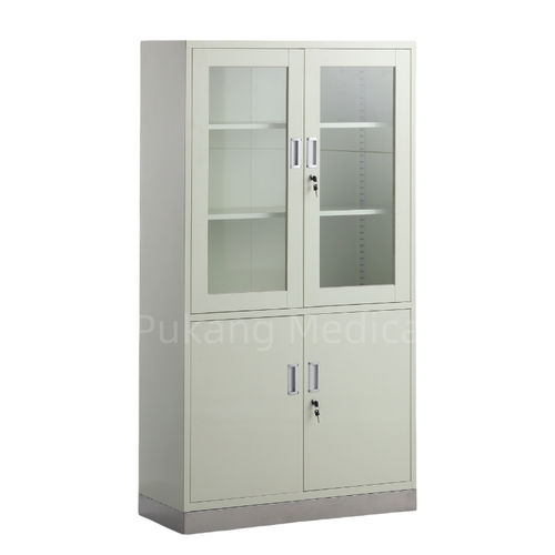 医用柜 - G-18 - Hebei Pukang Medical Instruments - 带门 / 搁板 / 不锈钢