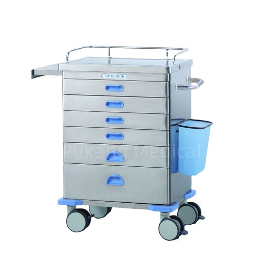 医用推车 - F-62 - Hebei Pukang Medical Instruments - 麻醉 / 药品 / 多功能