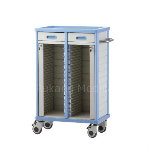 医用推车 - F-71 - Hebei Pukang Medical Instruments - 用于病历 / 存储 / 塑料