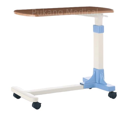 升降床边桌 - T-32 - Hebei Pukang Medical Instruments - 带滑轮 / 手动