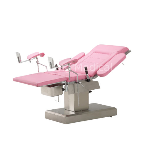 妇科检查床 - B-45 - Hebei Pukang Medical Instruments - 手动 / 可调高度 / 椅背可调
