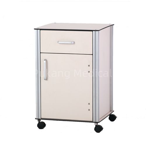 带滑轮床头柜 - D-13 - Hebei Pukang Medical Instruments - 带抽屉