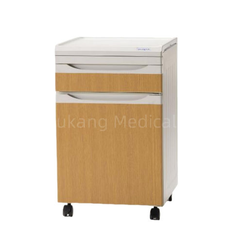 带滑轮床头柜 - D-23 - Hebei Pukang Medical Instruments - 带抽屉