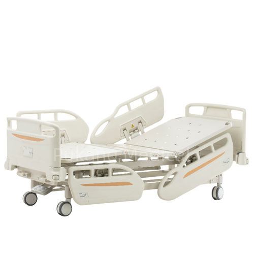 医院病床 - B-6(C1) - Hebei Pukang Medical Instruments - 手动 / 带滑轮 / 4分区式