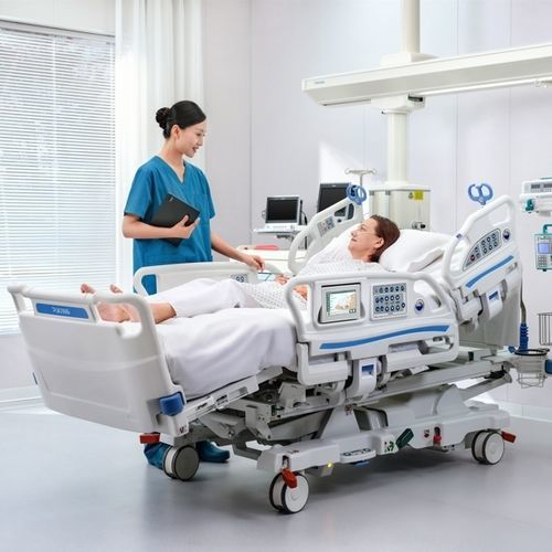 医用病床 - DA-91 - Hebei Pukang Medical Instruments - 重症监护 / 电动 / 特伦德伦伯卧位
