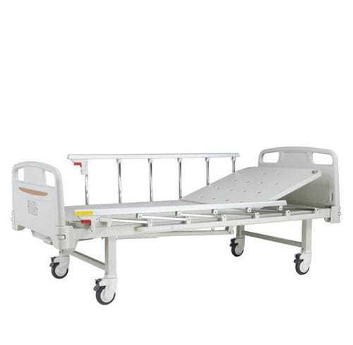 医院病床 - B-21-1 - Hebei Pukang Medical Instruments - 手动 / 高度固定 / 带滑轮