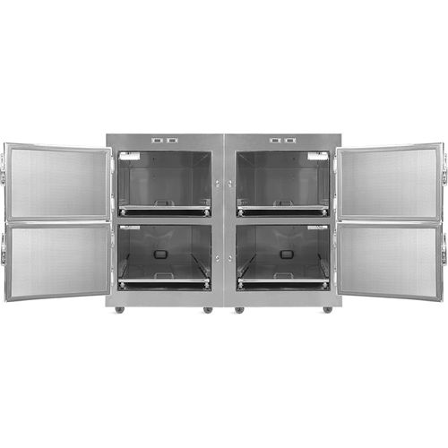 四屉太平间柜 - SKB-7A004 - Jiangsu Saikang Medical Equipment - 用于运尸担架 / 前开式 / 用于短期存放