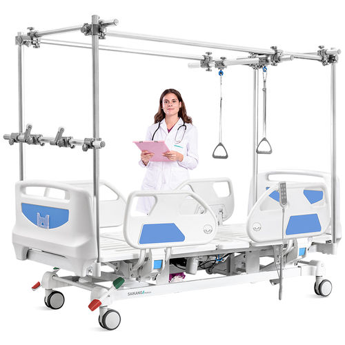 医用病床 - GB8e - Jiangsu Saikang Medical Equipment - 电动 / 高度可调节 / 特伦德伦伯卧位