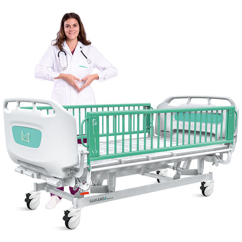 医院病床 - CD3q - Jiangsu Saikang Medical Equipment - 手动 / 儿科 / 高度可调节