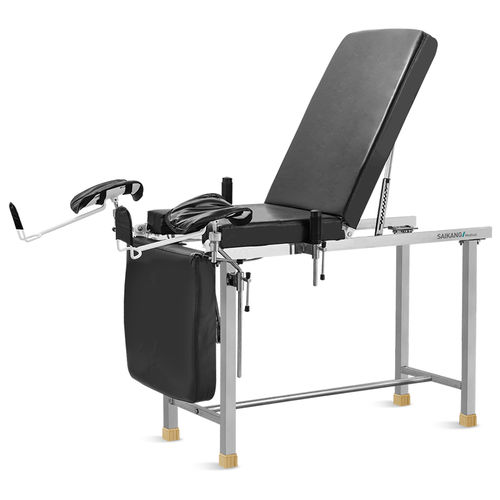 妇科检查床 - A045-1 - Jiangsu Saikang Medical Equipment - 手动 / 高度固定 / 椅背可调