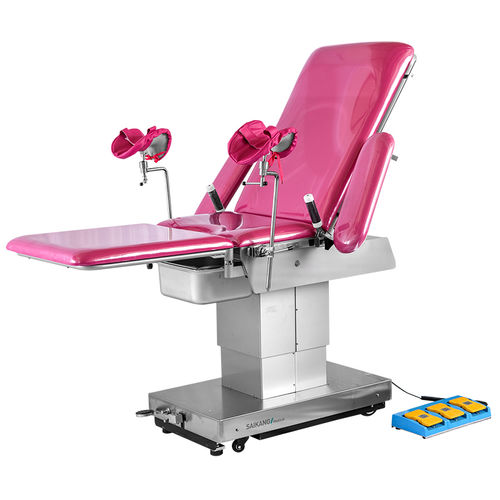 妇科检查床 - A99-1 - Jiangsu Saikang Medical Equipment - 电动 / 可调高度 / 人体工学