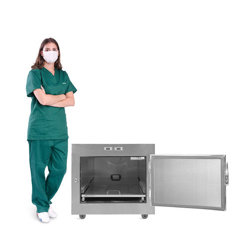 前开式太平间柜 - SKB-7A001 - Jiangsu Saikang Medical Equipment - 用于运尸担架 / 一屉 / 用于短期存放