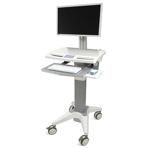 可调高度电脑推车 - SKR-B00 - Jiangsu Saikang Medical Equipment