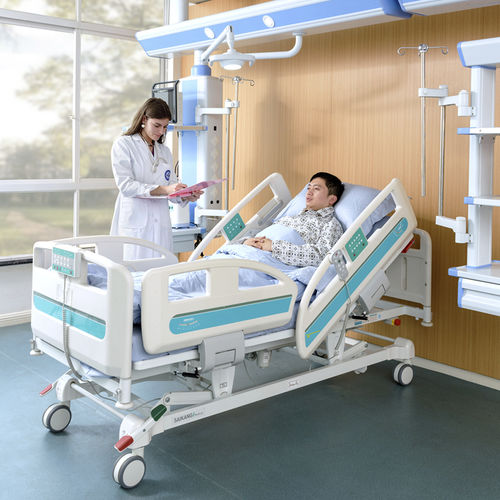重症监护病床 - Y8t - Jiangsu Saikang Medical Equipment - 疗养院 / 电动 / 高度可调节