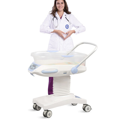 新生儿医院婴儿床 - X01-4 - Jiangsu Saikang Medical Equipment - 婴儿 / 儿科 / 带滑轮