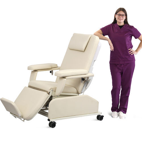 电动血液透析床 - SKE-135 - Jiangsu Saikang Medical Equipment - 4分区式 / 带滑轮 / 可调高度
