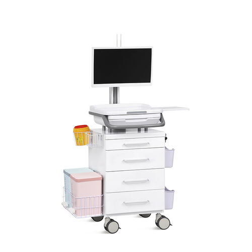医用电脑推车 - SKR-R01 - Jiangsu Saikang Medical Equipment - 手提电脑 / 用于数字平板 / 配件