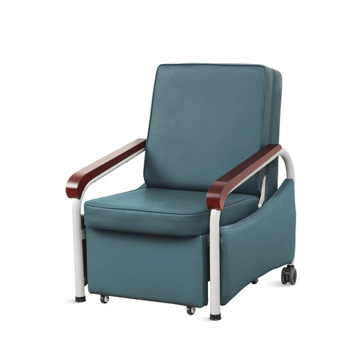 人体工学休息椅 - SKE001-13 - Jiangsu Saikang Medical Equipment - 手动 / 带滑轮 / 皮质