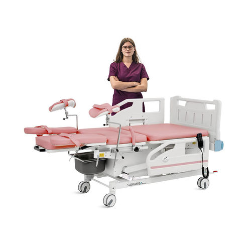 电动分娩椅 - A98-4 - Jiangsu Saikang Medical Equipment - 轮脚