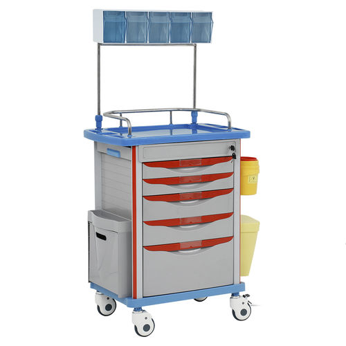 麻醉推车 - SKR054-AT - Jiangsu Saikang Medical Equipment - 手术 / 医用 / 用于器械