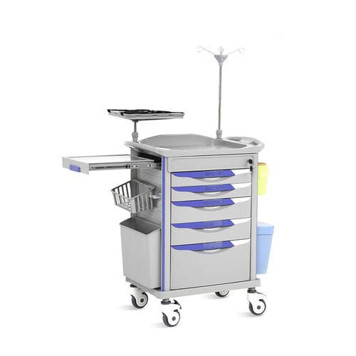 急救手推车 - SKR054-ET77A - Jiangsu Saikang Medical Equipment - 麻醉 / 医院用 / 用于医疗器械