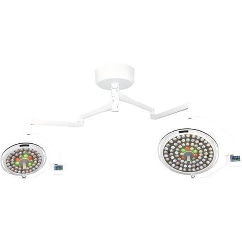 吊顶无影灯 - SK-LLD7050Z - Jiangsu Saikang Medical Equipment - LED / 用于手术室 / 2臂式