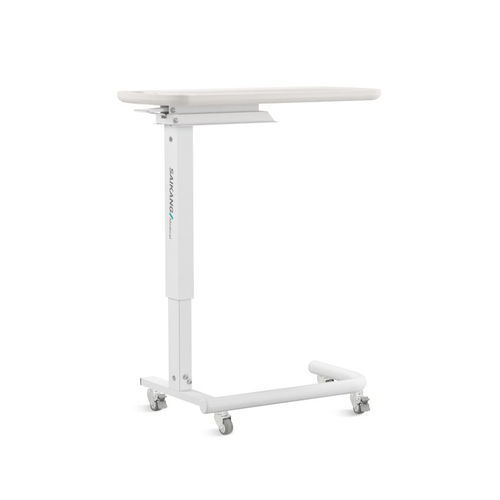升降床边桌 - SKH046-14 - Jiangsu Saikang Medical Equipment - 带滑轮 / 气动驱动 / 手动
