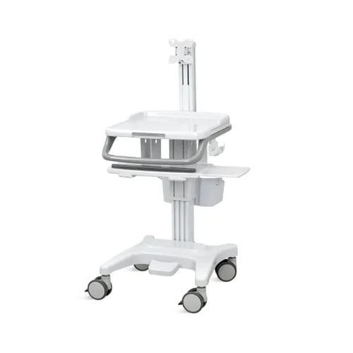 床边护理电脑推车 - SKR-R07 - Jiangsu Saikang Medical Equipment - 带抽屉 / 可调高度