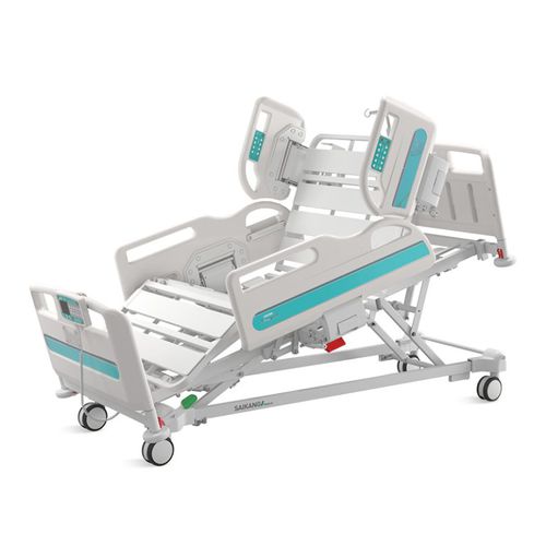 重症监护病床 - Y8y8c - Jiangsu Saikang Medical Equipment - 电动 / 特伦德伦伯卧位 / 高度可调节