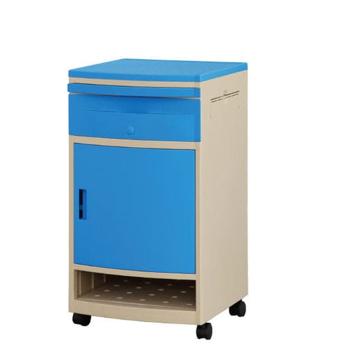 带滑轮床头柜 - YFZ027 - Jiangsu Yongfa Medical Equipment Technology - 带抽屉