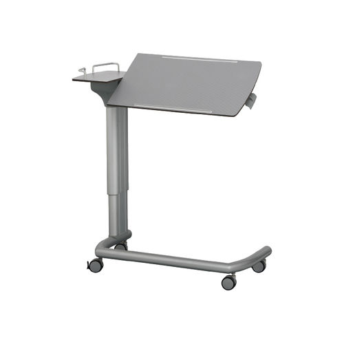 带滑轮床边桌 - YFT-012 - Jiangsu Yongfa Medical Equipment Technology - 可调高度 / 倾斜