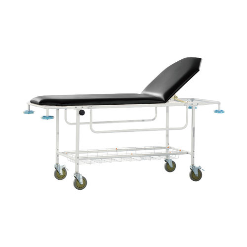 转运担架车 - YFTC-J2A(I) - Jiangsu Yongfa Medical Equipment Technology - 手动 / 椅背可调 / 带侧轨