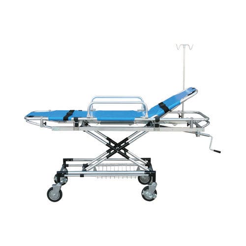 转运担架车 - YFTC-J2A - Jiangsu Yongfa Medical Equipment Technology - 手动 / 可调高度 / 可折叠