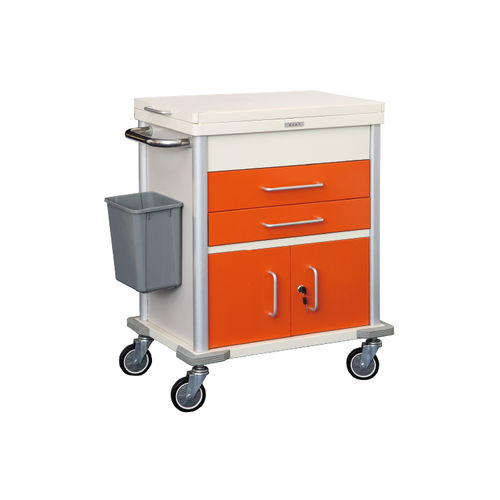 急救推车 - YFN-002 - Jiangsu Yongfa Medical Equipment Technology - 医用 / 通用 / 塑料