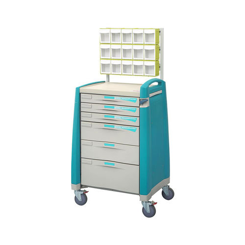 麻醉推车 - YFA-P08 - Jiangsu Yongfa Medical Equipment Technology - 医用 / 用于器械 / 塑料