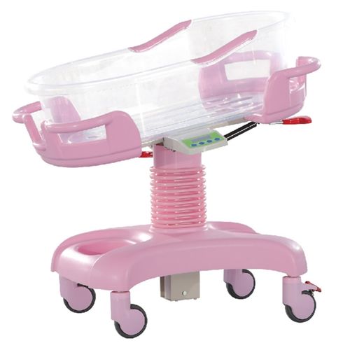 带滑轮医用婴儿床 - YFY078L - Jiangsu Yongfa Medical Equipment Technology - 可调高度 / 特伦德伦伯卧位 / 反特伦德伦伯卧位