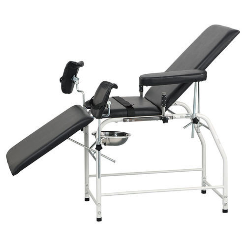 手动检查床 - YFFJ-J10(II) - Jiangsu Yongfa Medical Equipment Technology - 高度固定 / 3分区式 / 黑色